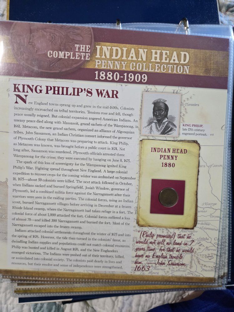 1880-1909 Indian Pennys