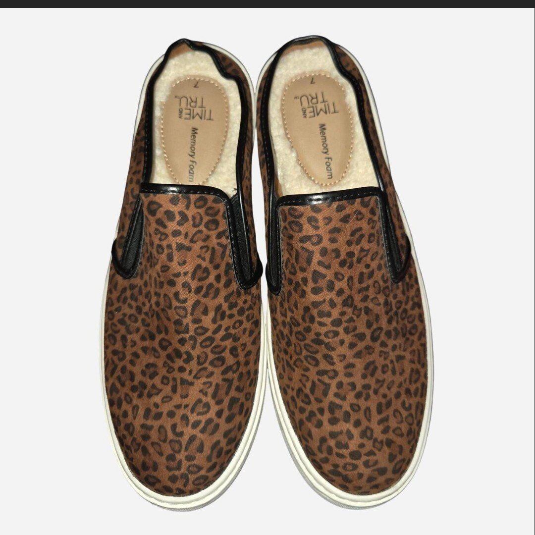 time and tru slip on shoes