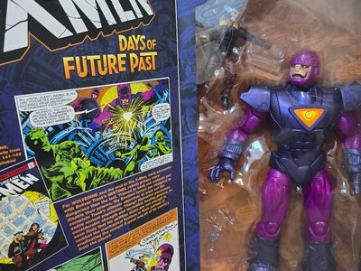 Marvel Legends X Men Days of Future Past Sentinel and Wolverine set