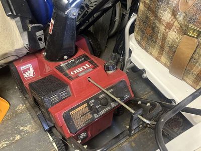 Toro snowblower