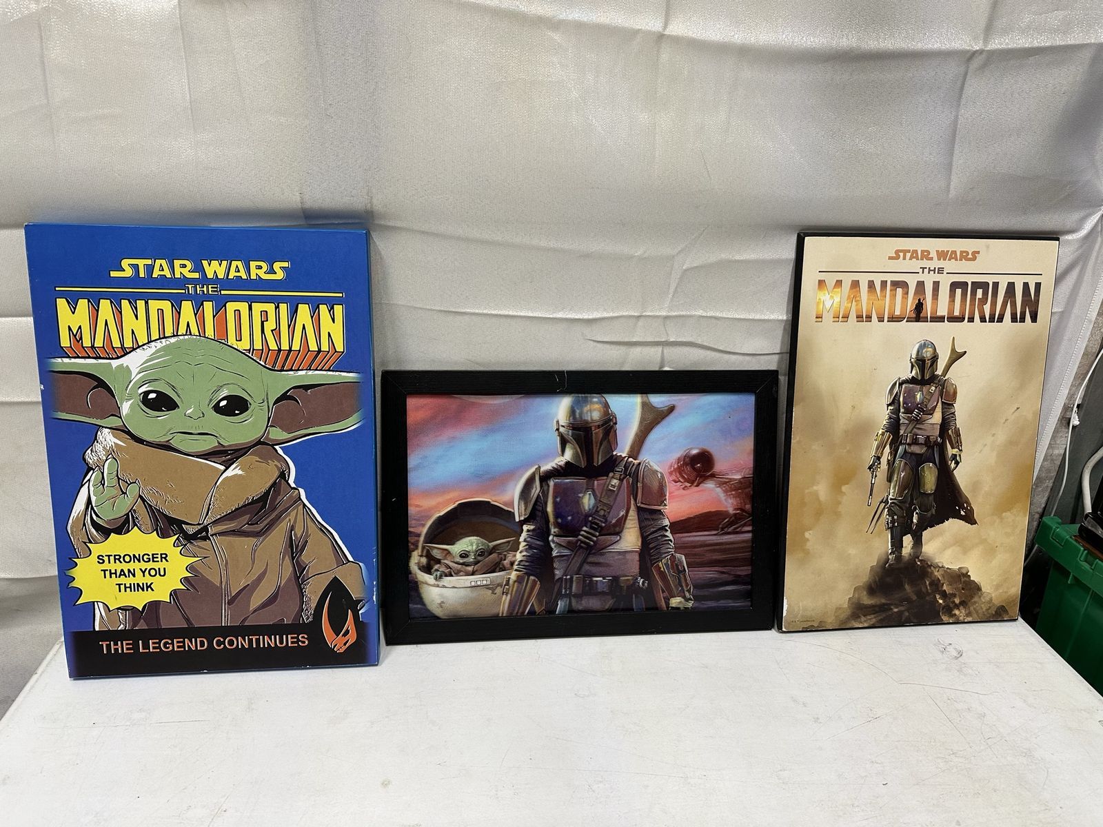 Star Wars the Mandalorian wall artwork