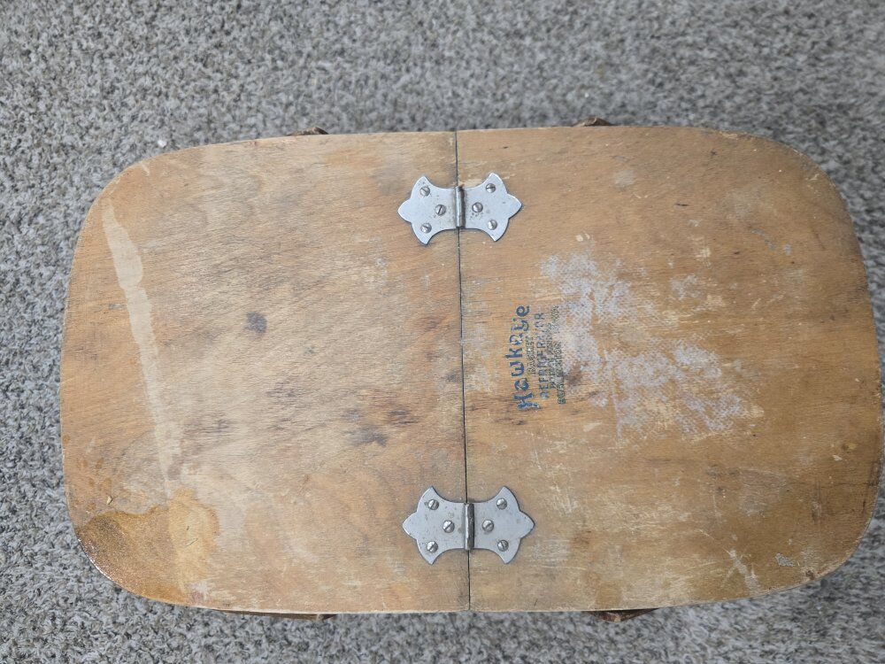 Antique Basket Refrigerator