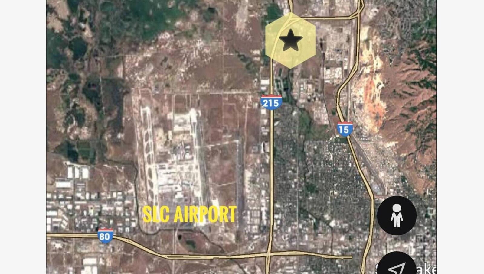 SLC land for sale near airport.