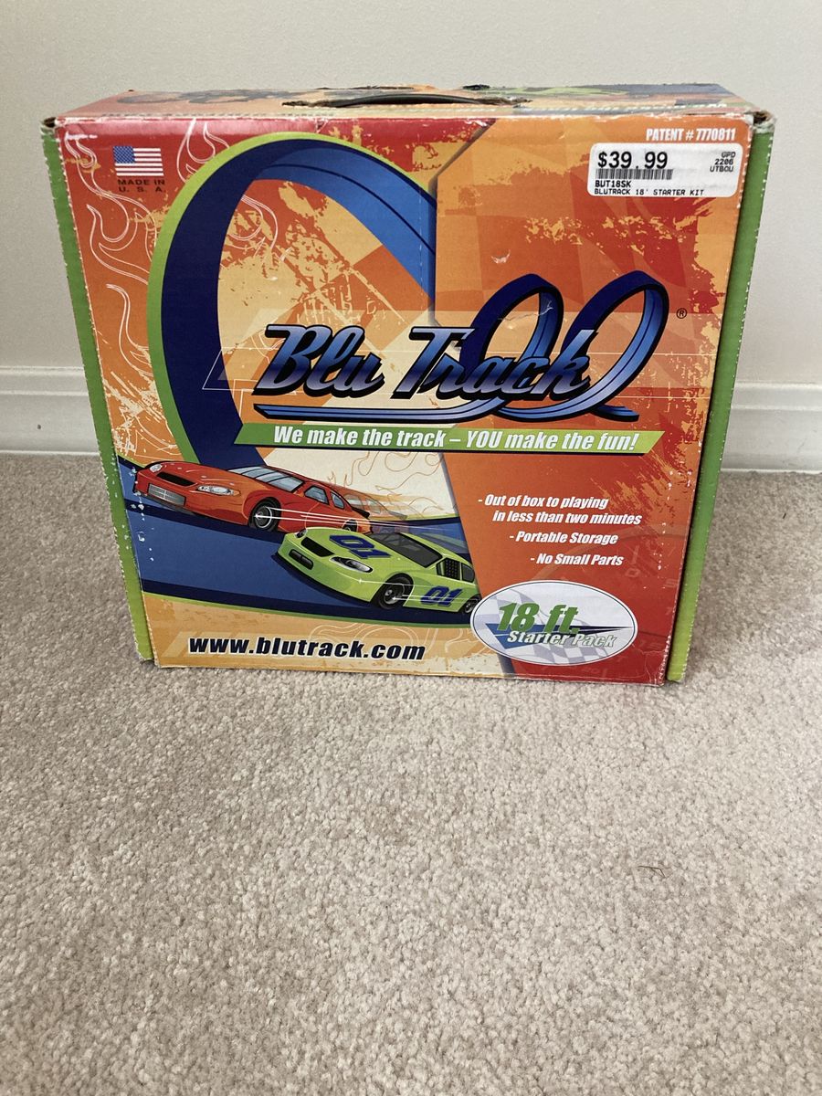 Blu Track race track for toy cars