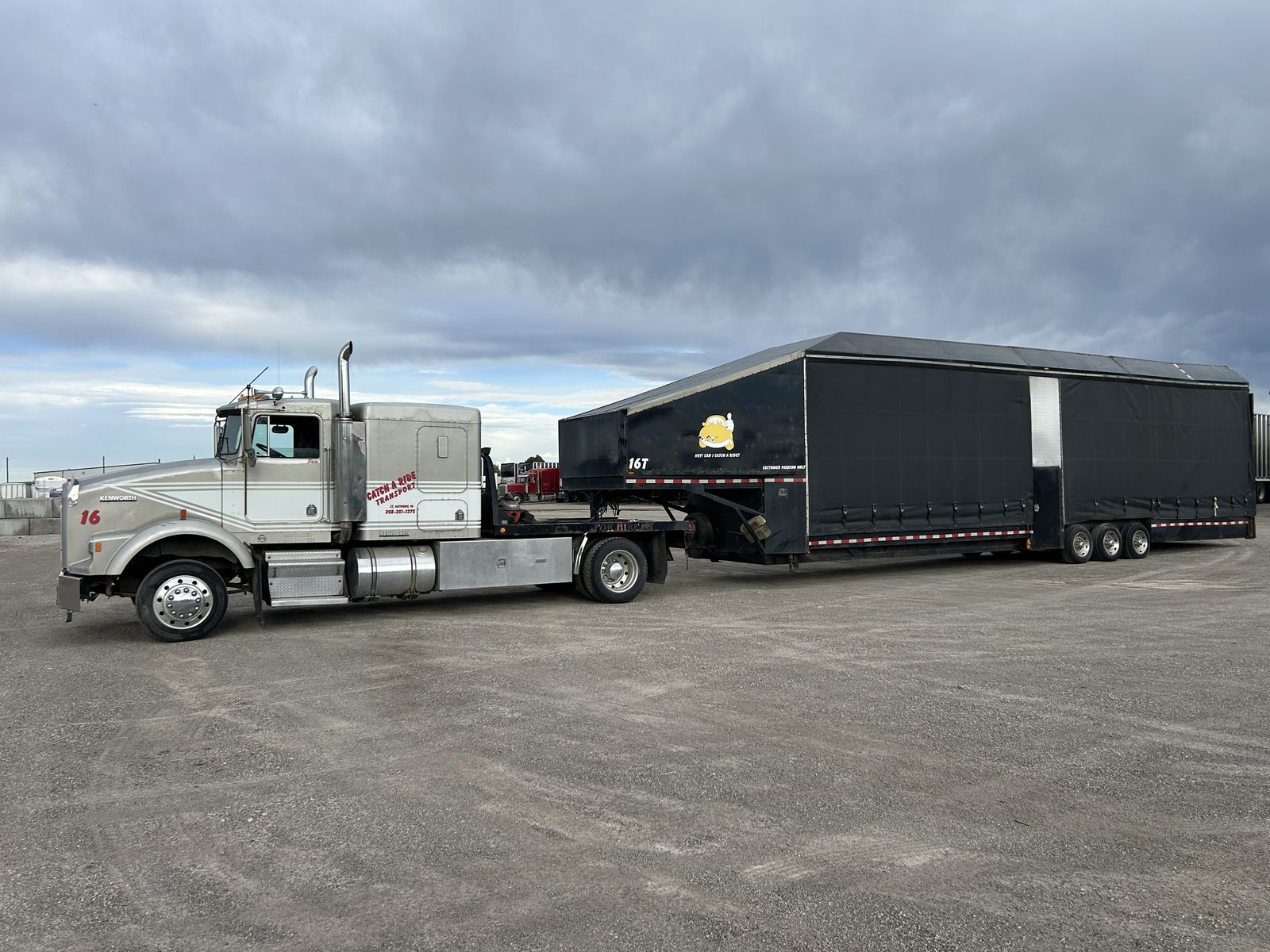 1992 Kenworth  T800 & 5 car trailer
