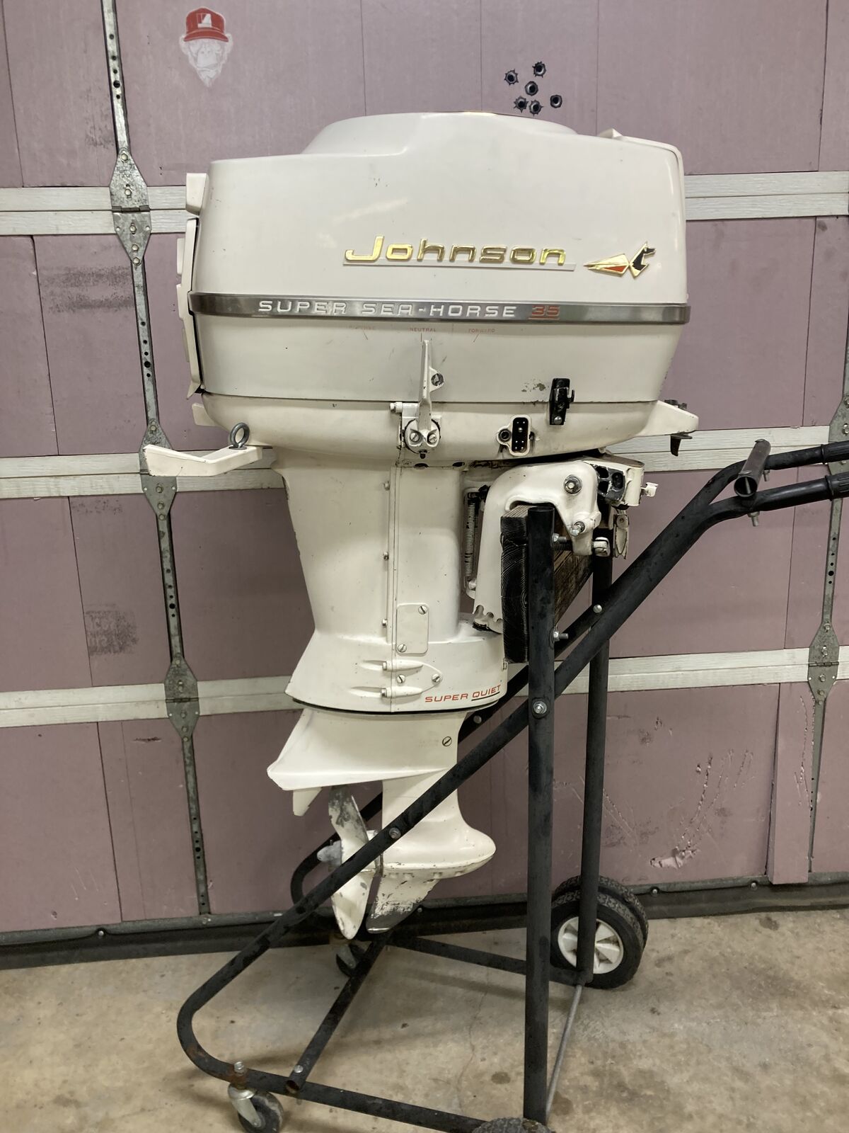 35hp Johnson (12 month warranty!!! ) W/ controls