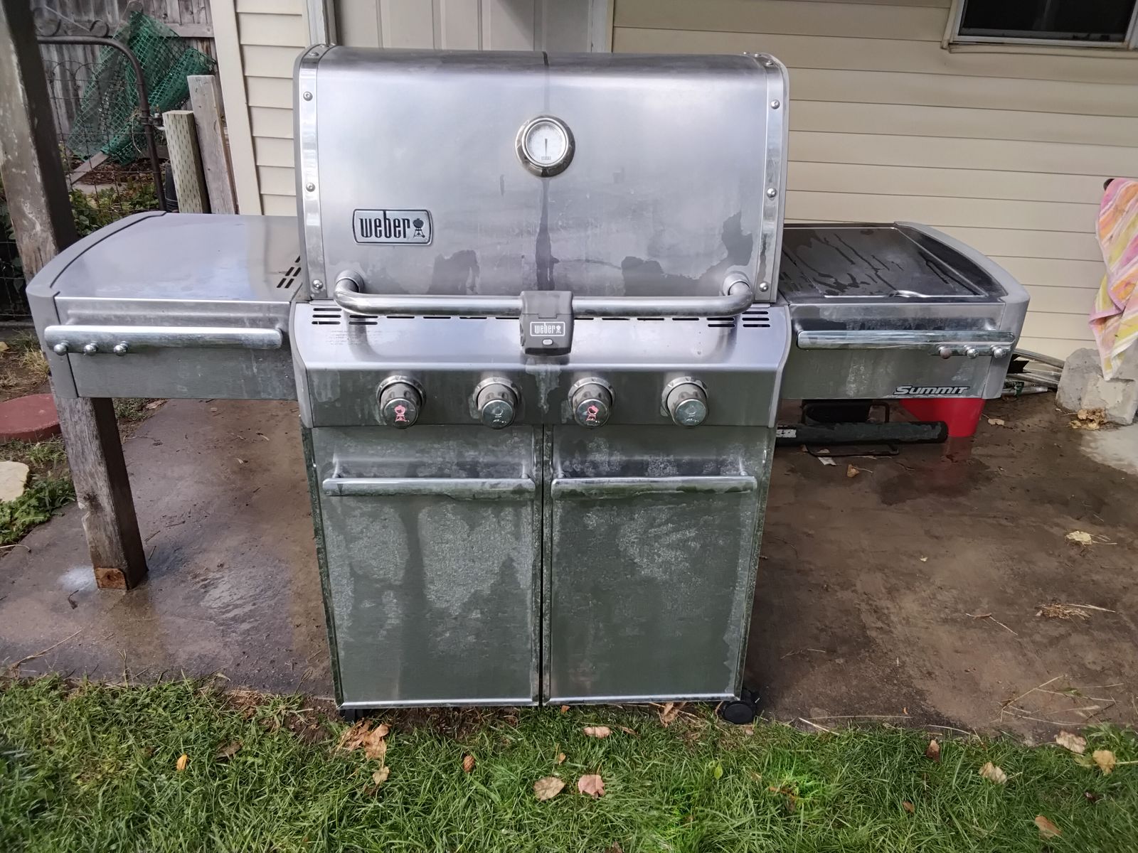 Weber Summit Stainless Steel Gas Grill