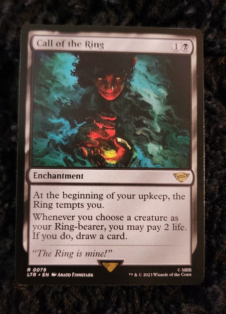 Call of the ring MTG card