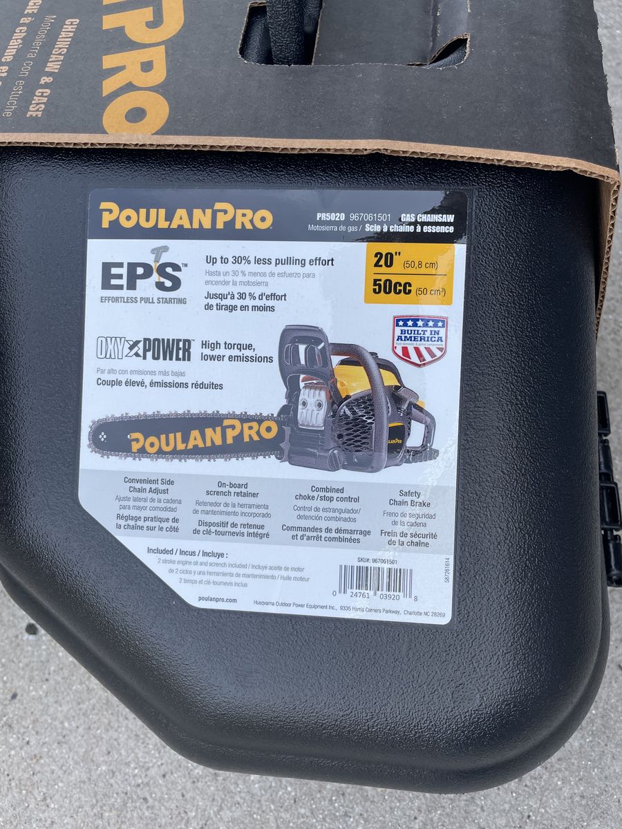 New 20in Gas Chainsaw