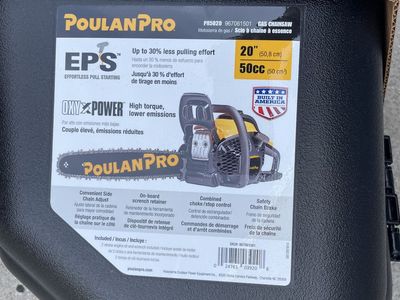 New 20in Gas Chainsaw