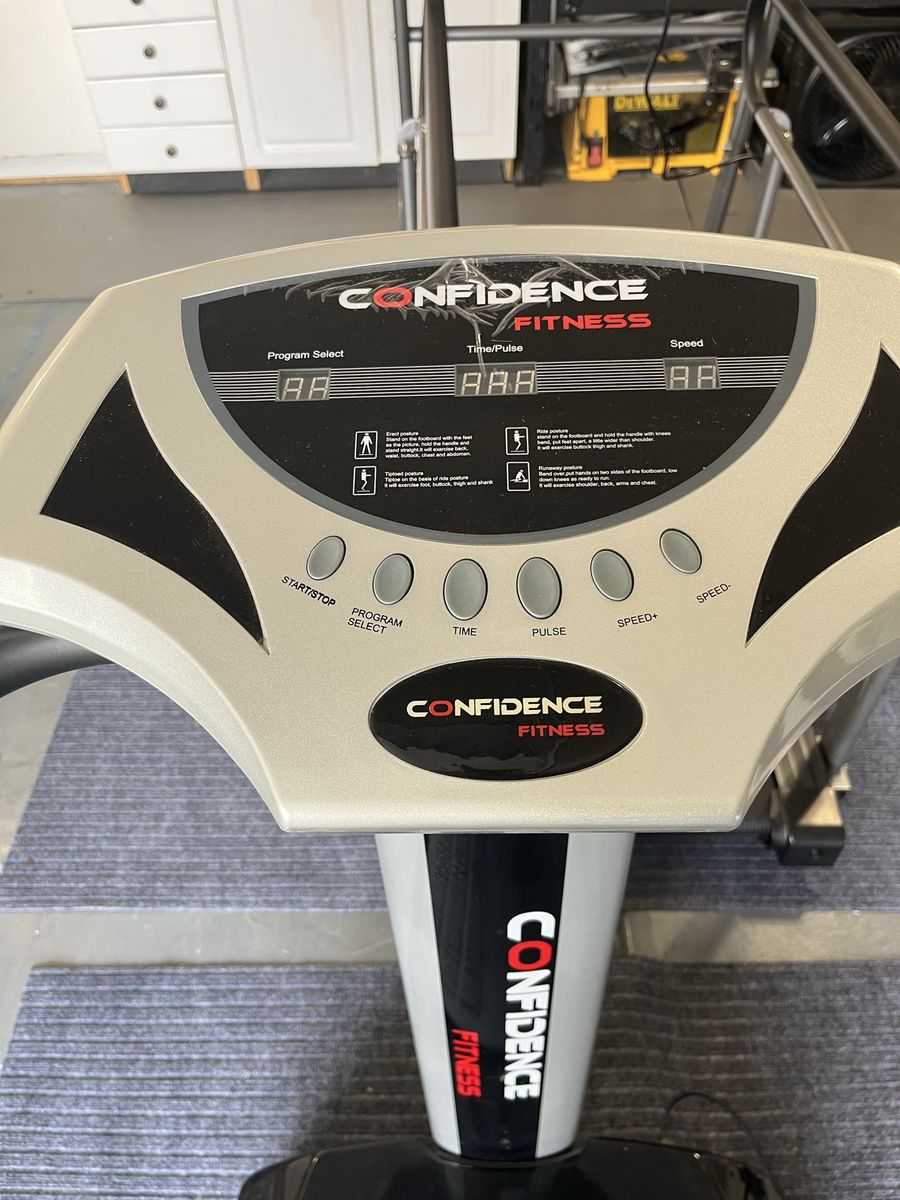 Confidence Fitness Treadmill with Digital Display and Handrails