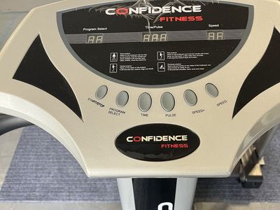 Confidence Fitness Treadmill with Digital Display and Handrails