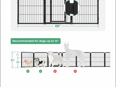FXW extra wide dog gate