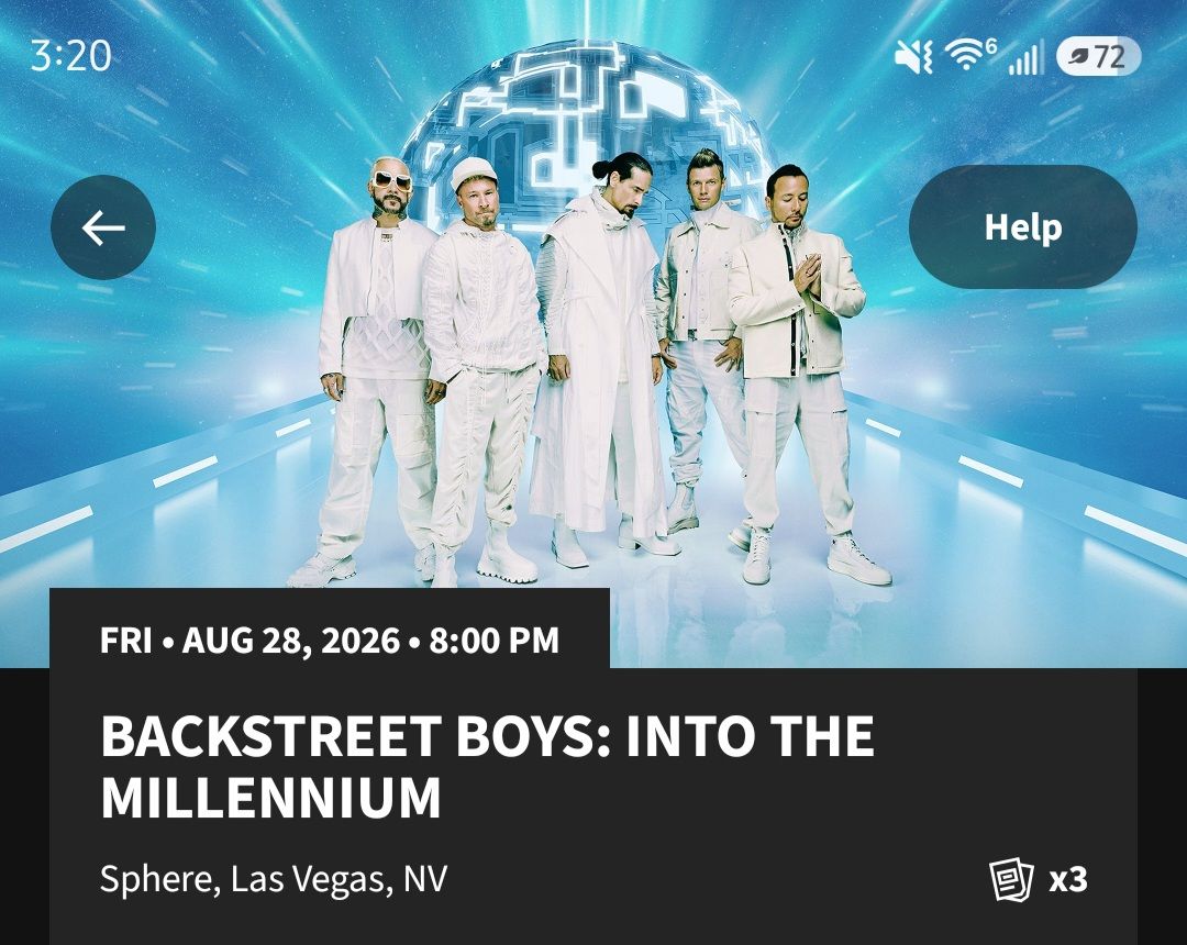 BackStreet Boys at the Sphere!