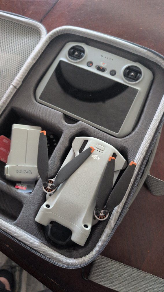 DJI Mini 3 Pro Drone with RC Remote Controller and Carrying Case