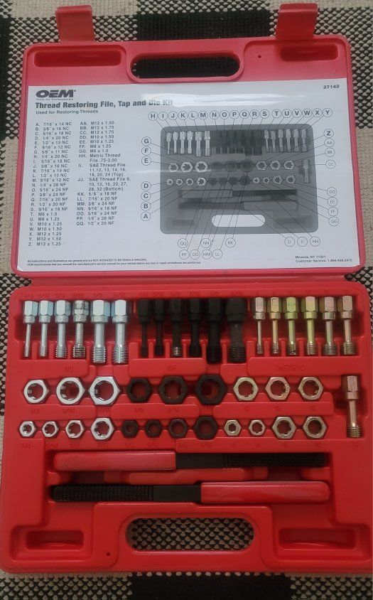OEM thread restorer kit