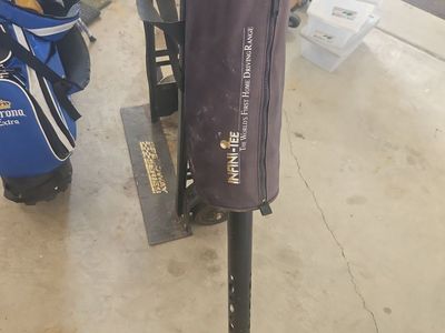 Infini-Tee Home Driving Range Golf Practice Swing Trainer Shag Bag