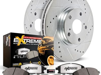 PowerStop Z36 Truck and Tow Brake Upgrade Kit for 2012-2018 F-150 - K6271-36