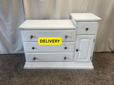 DELIVERY - Baby Changing Station / Dresser — Solid Wood