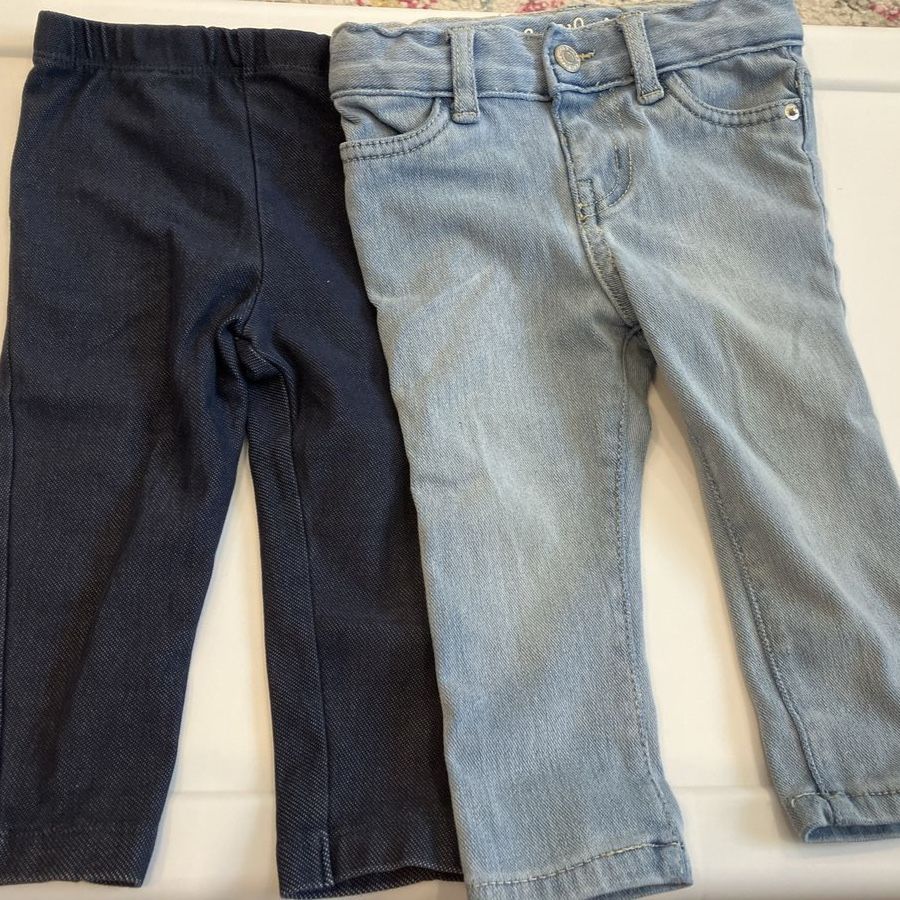 Baby girl pants bundle (12 months)