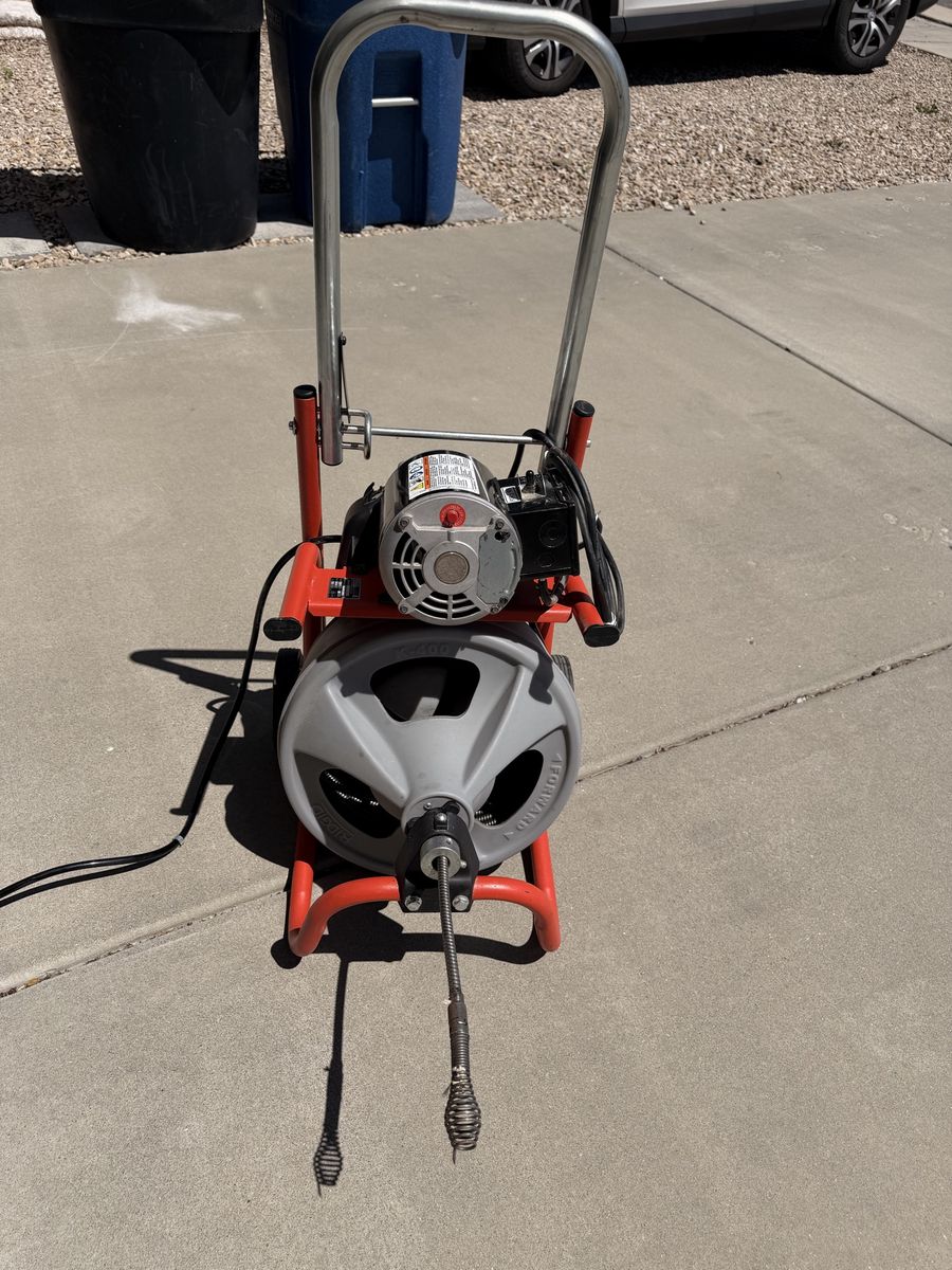 RIDGID® K-400 Drain Cleaning Drum Machine