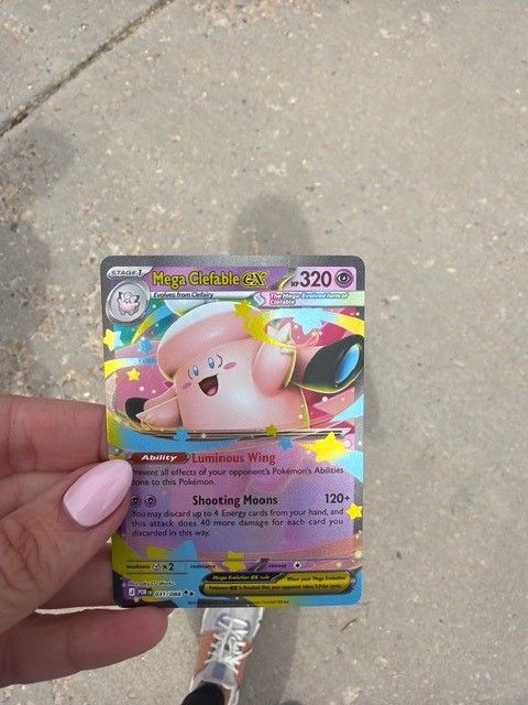 pokemon card Mega Clefable