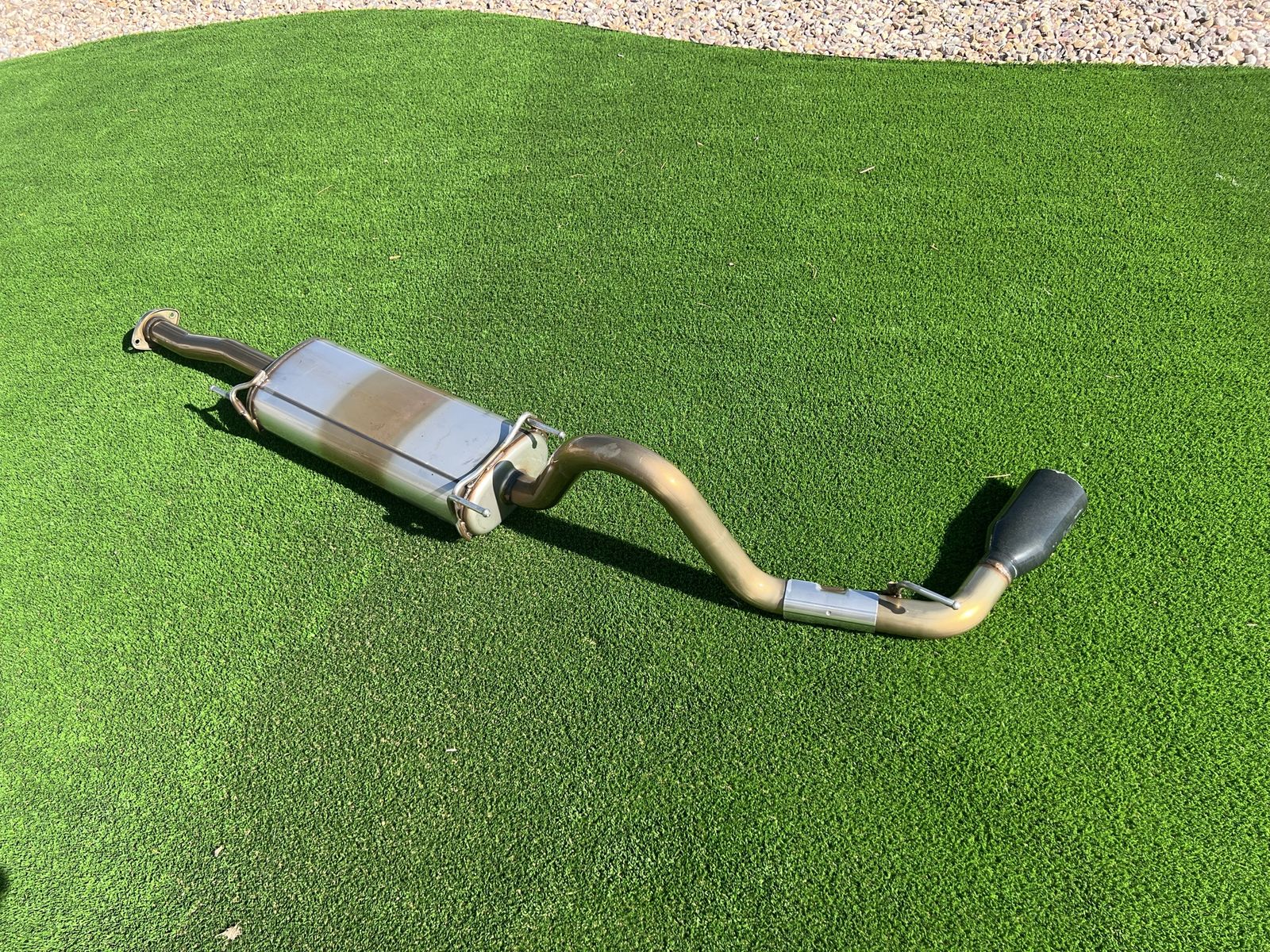 TRD pro Tacoma exhaust