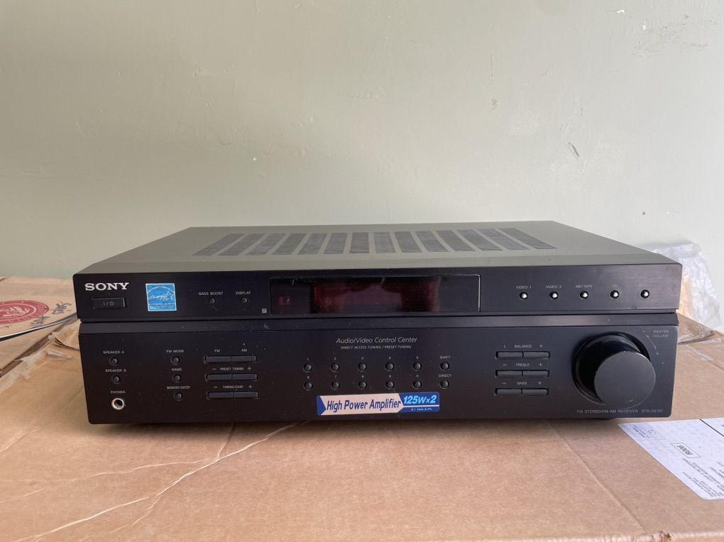 Sony Stereo Receiver STR-DE197