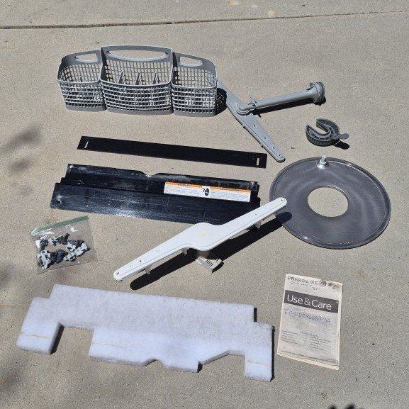 Frigidaire Dishwasher Parts & Accessories - Silverware Baskets, Spray Arm, Hardware, Manual