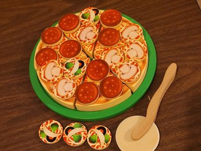 Melissa and Doug pizza set