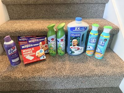 Household Cleaning Supplies - Lysol, Mr. Clean, Febreze, Scrubbing Bubbles - NEW!
