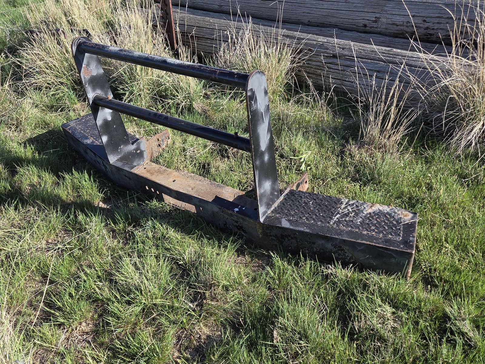 Heavy Duty Winch Bumper with Brush Guard