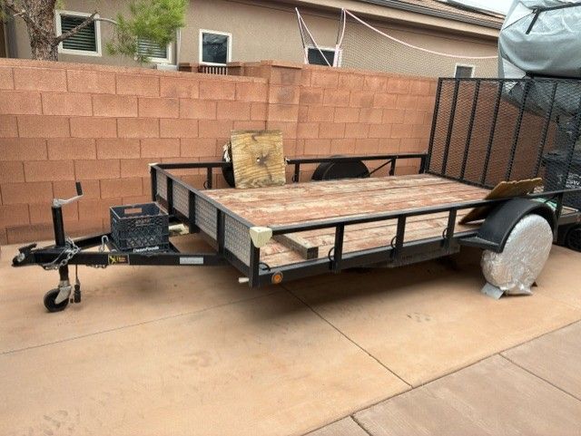 Xtreme 7x12 Flatbed SXS Trailer