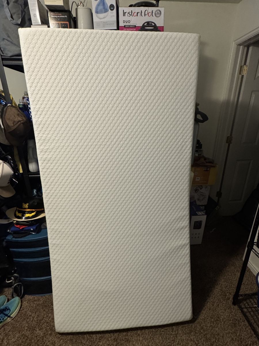 Twin Size Mattress & Memory Foam Topper - 8" Mattress with 4" Topper