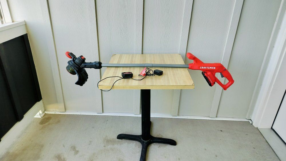 Craftsman cordless weed whip 20v Tested