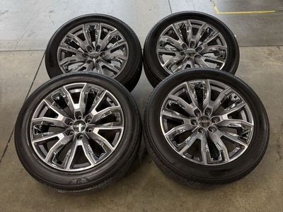 2023 GMC 1500 OEM 22in Denali wheels/ 275/55/22