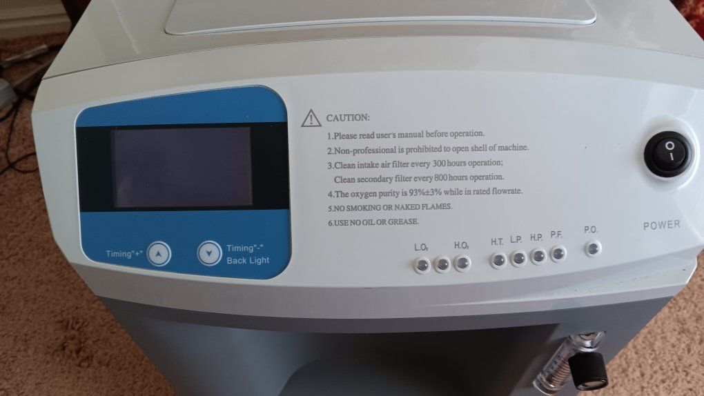 Used Longfian Scitech JAY-10 Oxygen Concentrator