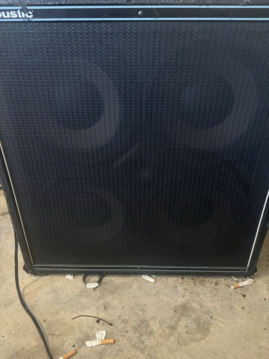 acoustic 4x10 bass cab