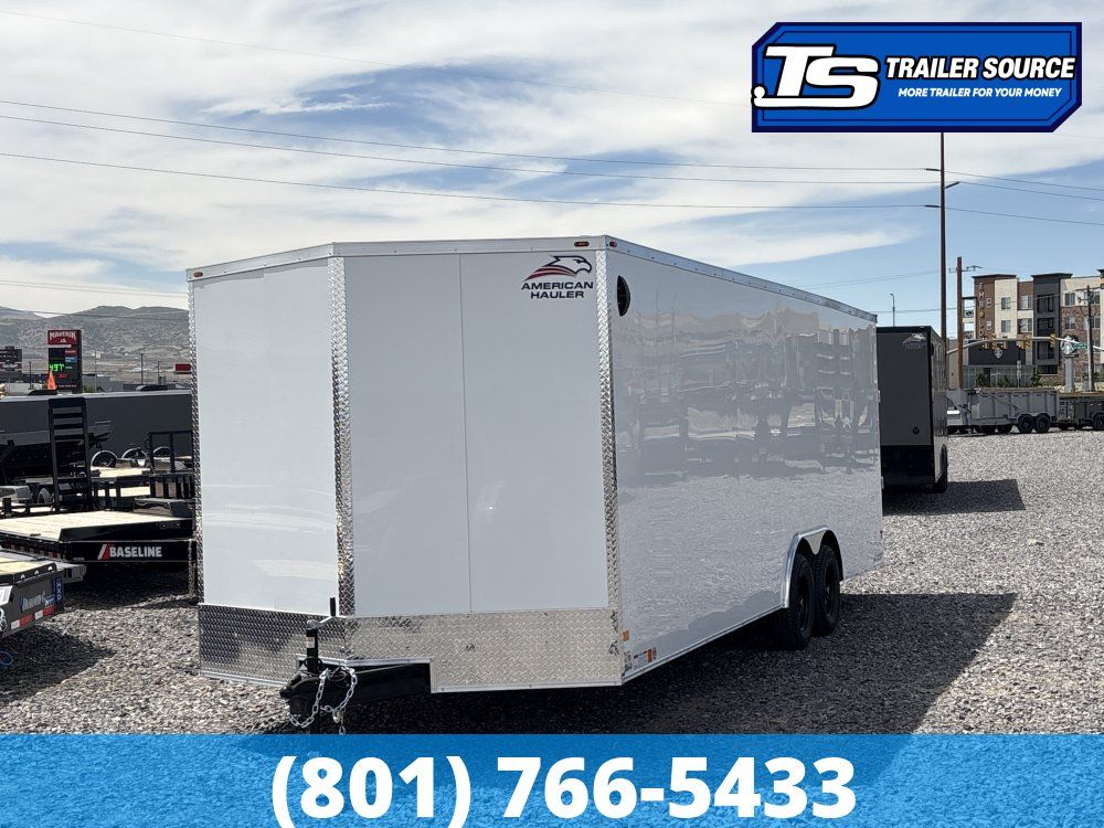 8.5x24 American Hauler Arrow Deluxe Enclosed Cargo Trailer - 7'0" Interior - 10K GVWR - .080 PolyCor, Screwless Exterior