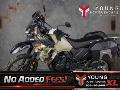 2025 Kawasaki KLR®650 Adventure ABS Cypher Camo Beige