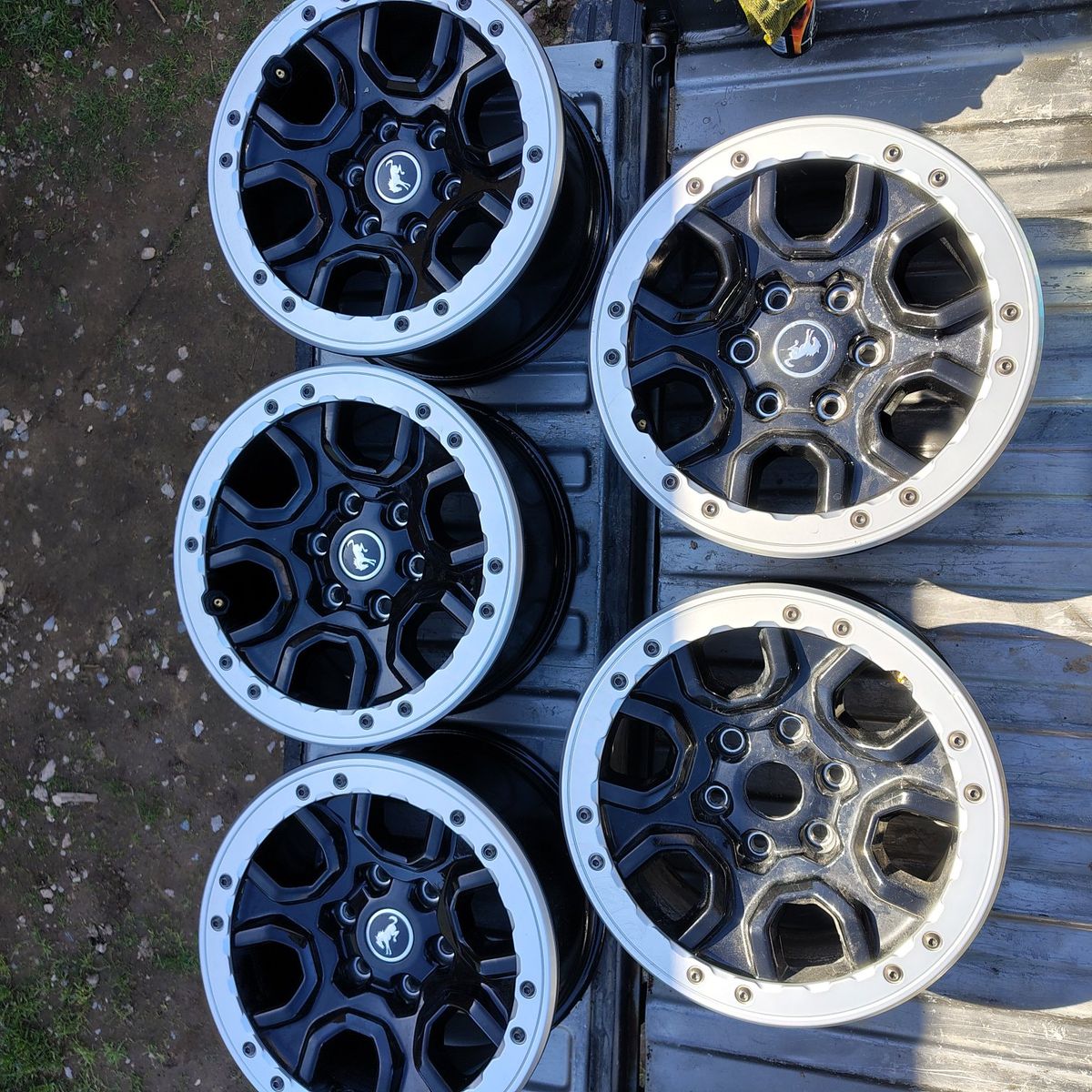 (5) Ford Bronco wheels