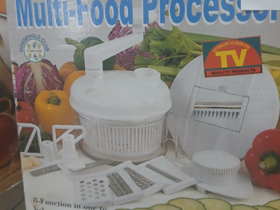 KITCHEN CLUB 8-Function Multi-Food Processor - As Seen On TV Quality Products-Extras