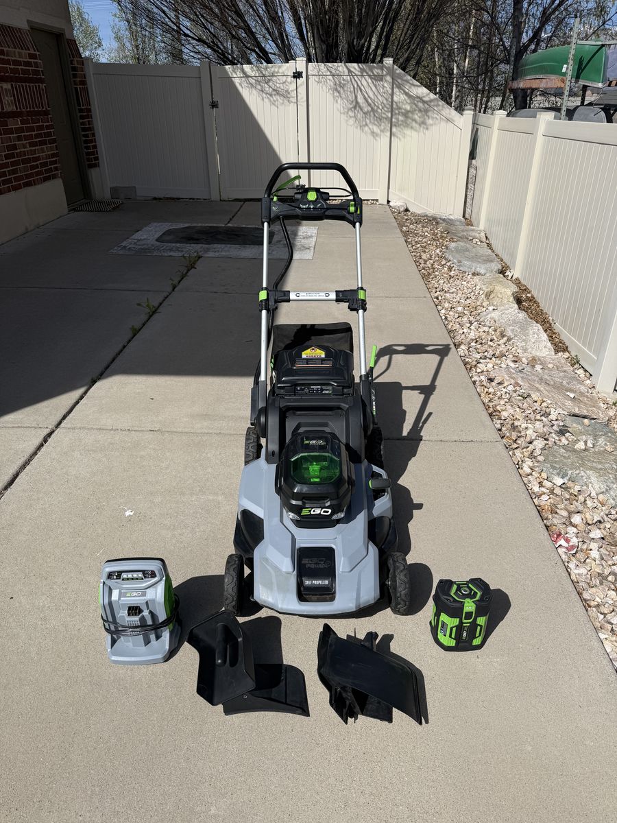 Ego Self Propelled Mower With Extras
