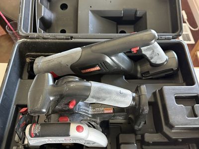 Craftsman 19.2V Combo Kit — Reciprocating Saw + Trim Saw w/ Case — tools only