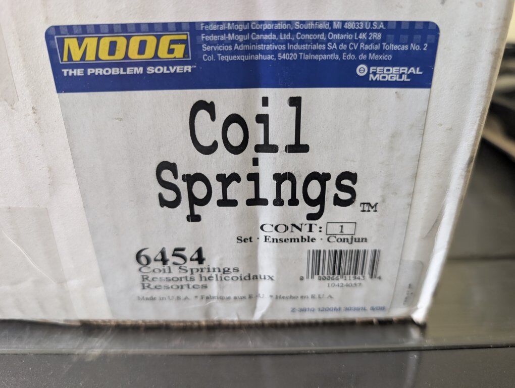 Chevy G20 Coil Springs