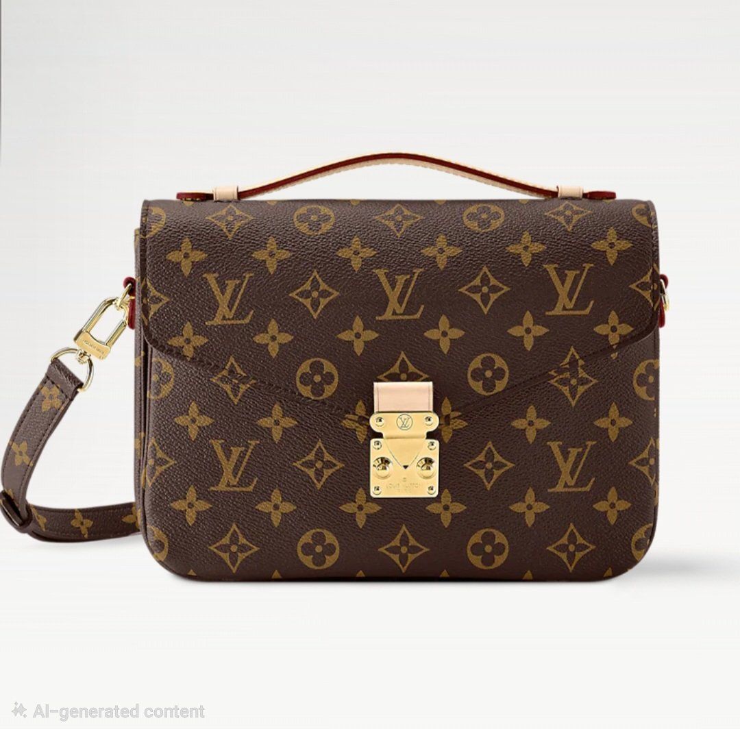 Louis Vuitton Monogram Canvas Pochette Metis Handbag
