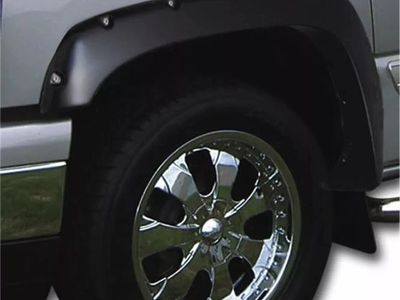 Ruff Riderz Fender Flares Black Fits 14-19 Chevy Silverado 1500