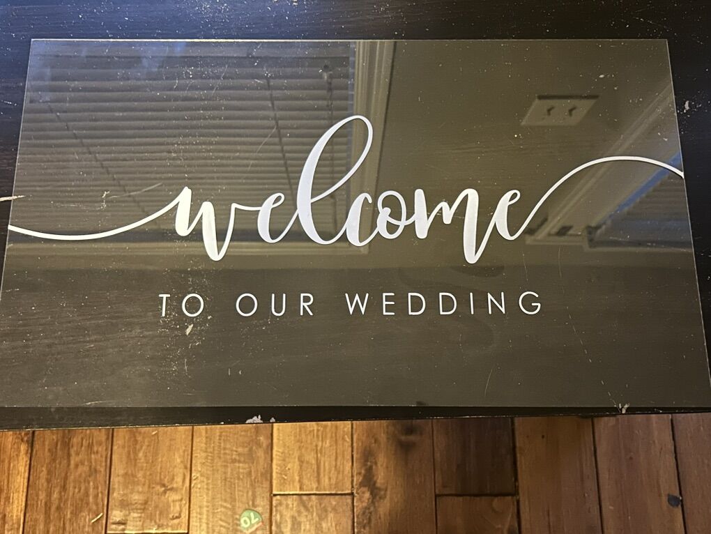 Wedding Signs And Accessories