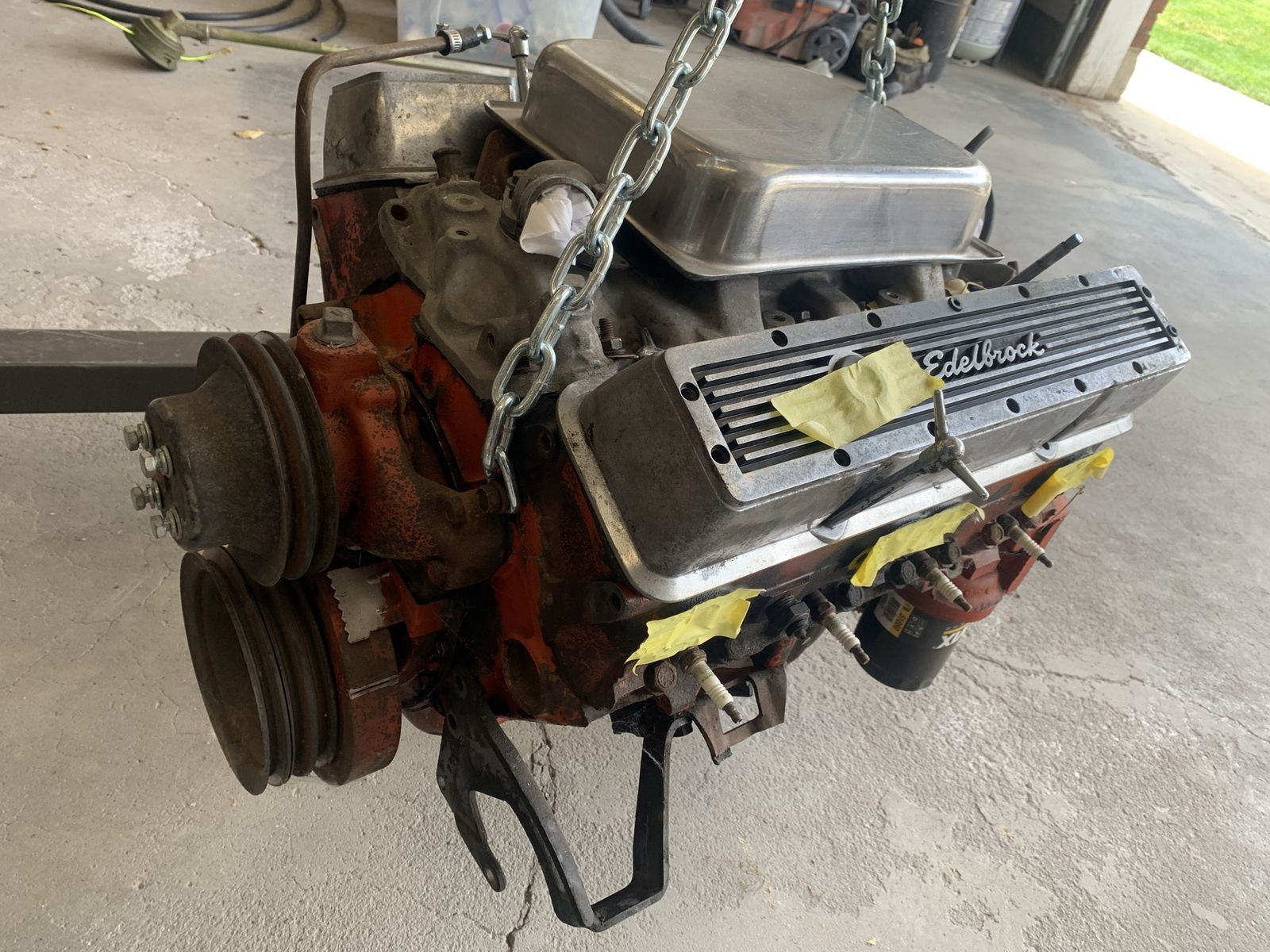 SBC 350 with accessories