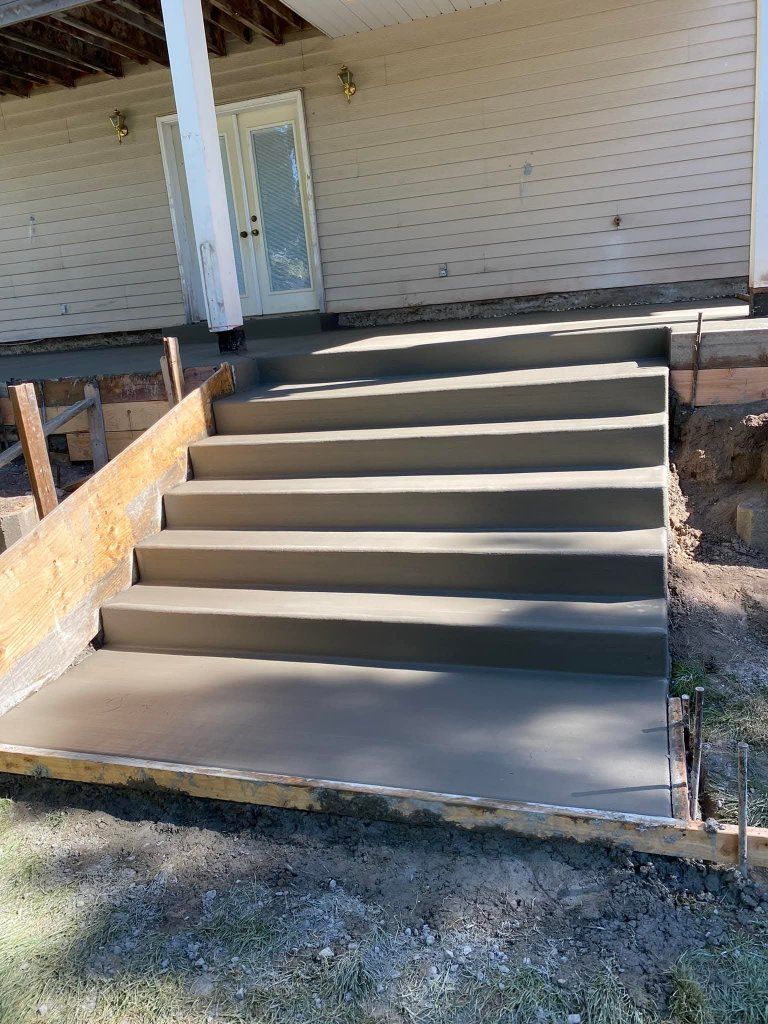 All Works Concrete | Concrete Flatwork | Driveway | Sidewalk | Basement Walkouts